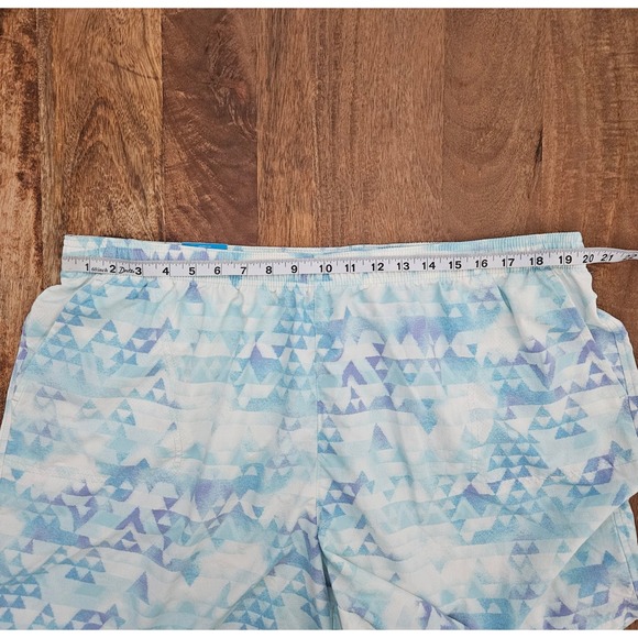 Columbia Court Shorts Women's 2X White Blue 6" Sandy River II Water Outdoors - Picture 3 of 8